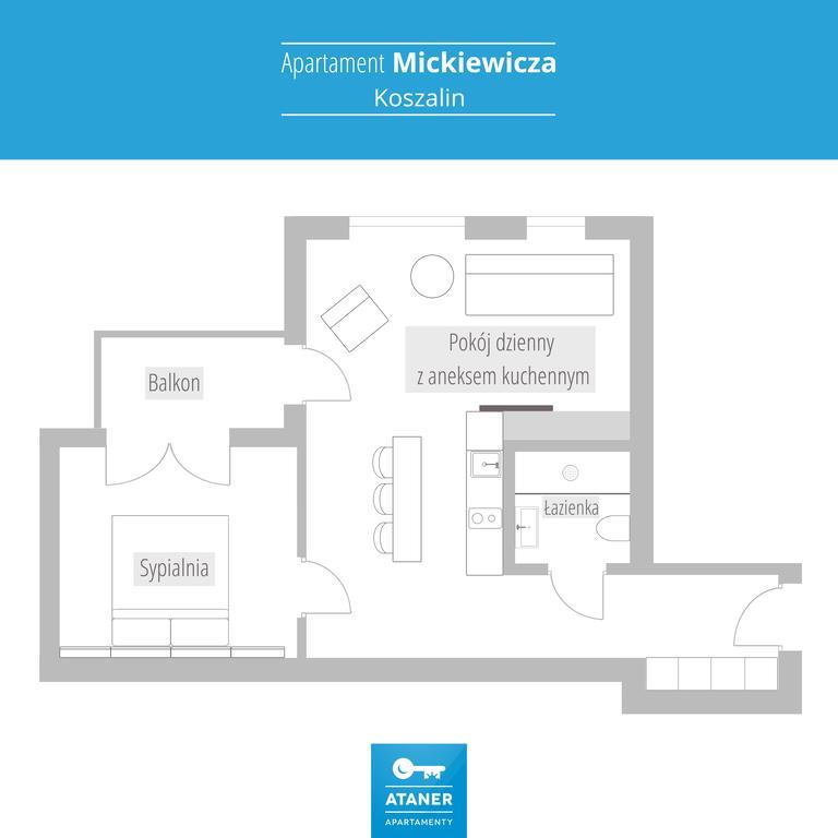 Ataner Apartamenty Košalín Exteriér fotografie